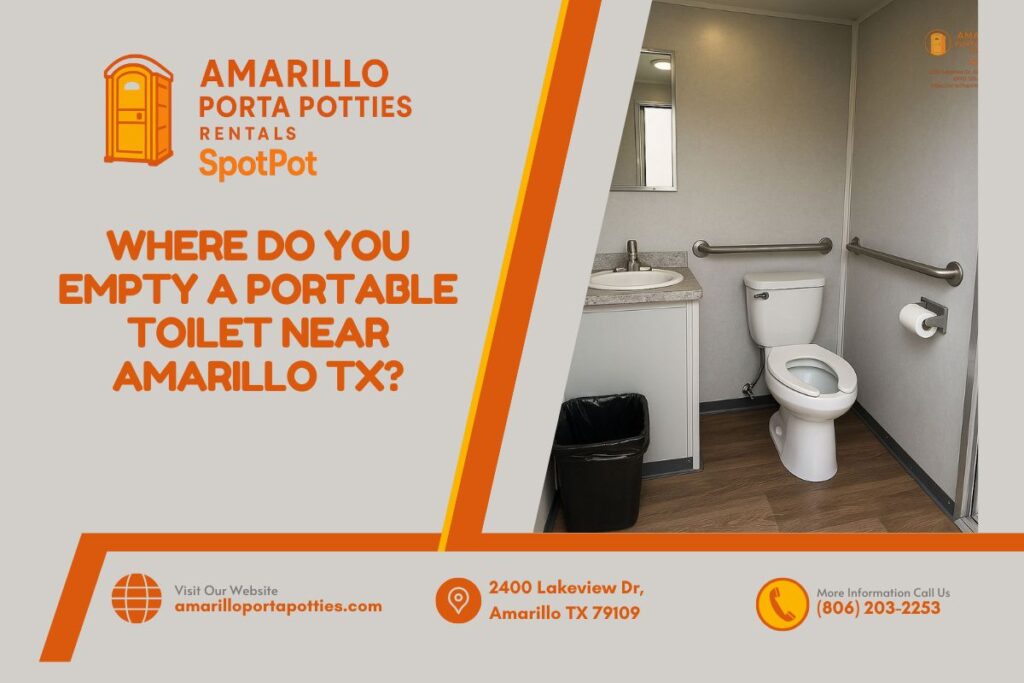Where Do You Empty A Portable Toilet near Amarillo TX