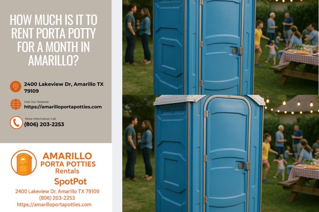 How Much Is It To Rent Porta Potty For A Month in Amarillo